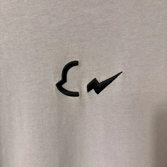 Moncler Genius 7 Moncler FRGMT Hiroshi Fujiwara Purple Logo T-Shirt  Size M - Picture 12 of 13
